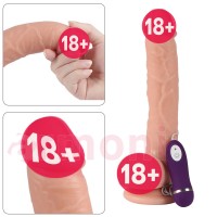İri Boy Penis Optimus. Titreşimli Vantuzlu Realistik Penis 21,5cmX4,6cm