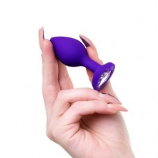Diamond Heart Anal Plug Mor 7 cm 18 g