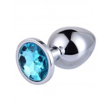 Mücevherli Çelik Anal Plug Küçük boy